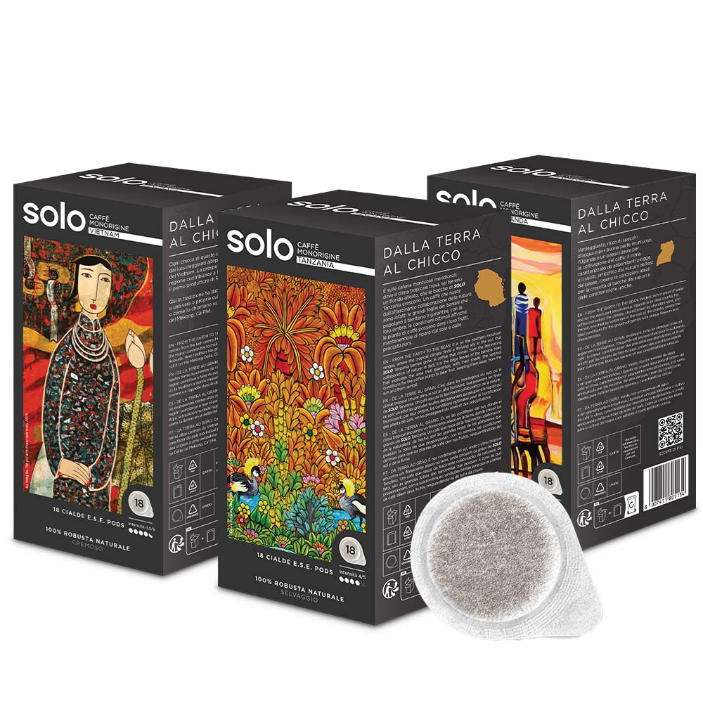  SOLO Kit degustação 54 cápsulas E.S.E